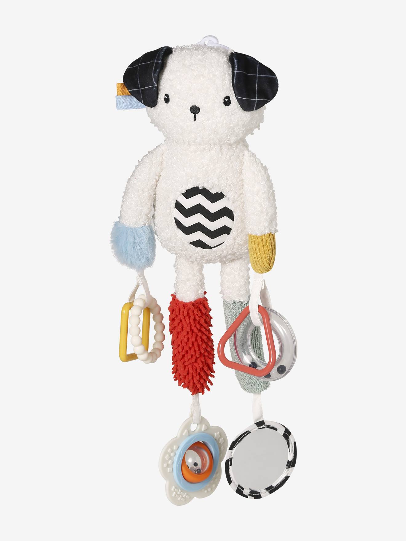 Lipstore Hochet Suspendu en Peluche d'Animaux de Dessin Animé, Jouets Carillon Éolien pour Poussette Lit, Forme de Lion