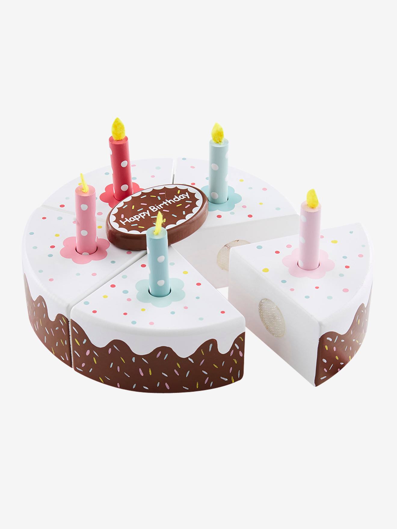 Gâteau d'anniversaire, bois
