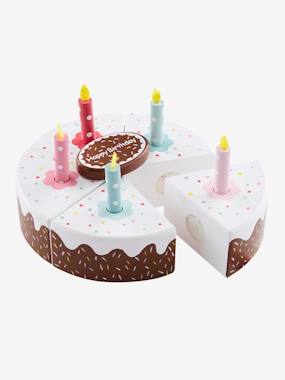 Toys-Role Play Toys-Kitchen Toys-Wooden Birthday Cake - FSC® Certified