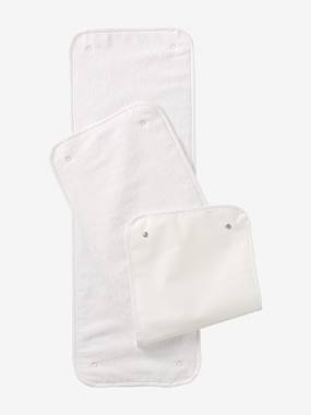 Serviettes De Rechange Pour Tapis à Langer Nomade - Lot De 2 - Éponge Et PVC - 50x23,5cm