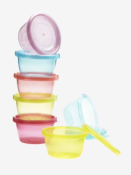 Vertbaudet Set Of 7 Food Storage Boxes Multi Nursery