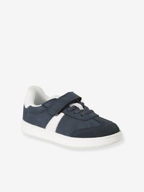 Chaussures-Chaussures garçon 23-38-Baskets, tennis-Baskets enfant garçon synthétique à scratchs et lacets élastiqués