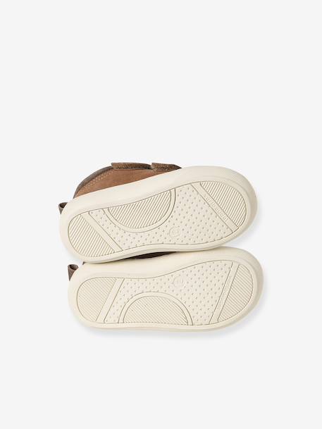 Chaussures premiers pas bébé velcro beige+bleu+bleu électrique+bleu océan+chocolat+lot beige+lot marron+lot vert+marron+ocre+vert+vert sauge - vertbaudet enfant 