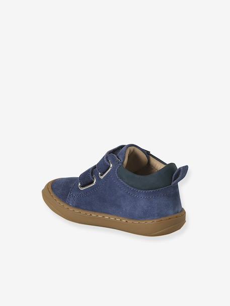 Chaussures premiers pas bébé velcro beige+bleu+bleu électrique+bleu océan+chocolat+lot beige+lot marron+lot vert+marron+ocre+vert+vert sauge - vertbaudet enfant 