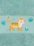 Serviette de bain Tigre VERT MOYEN - vertbaudet enfant 