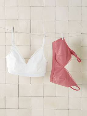 Maternity-Lingerie-Pack of 2 Triangle Maternity & Nursing Bras in Organic Cotton*