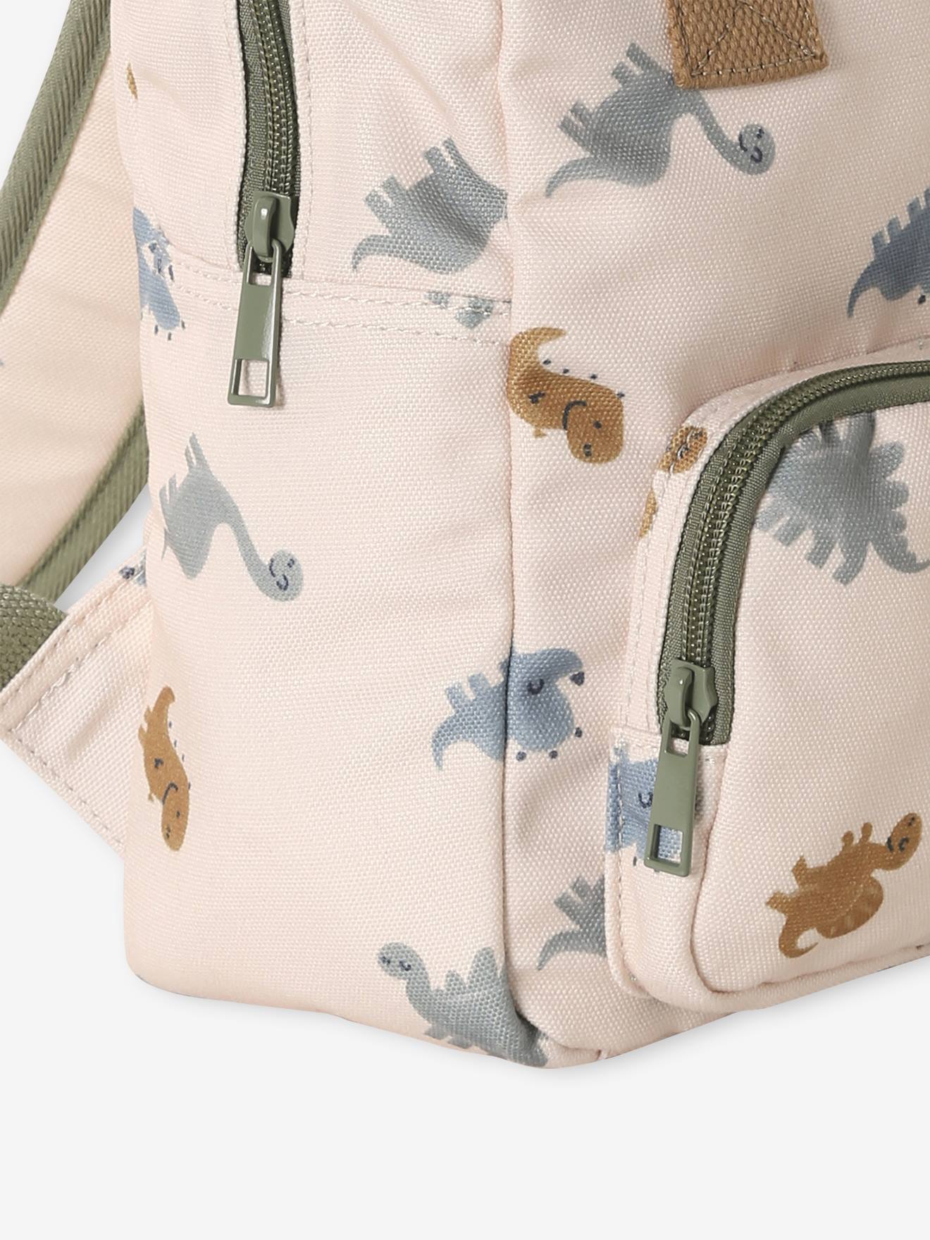 dinosaurs print canvas mini backpack purse Doodle TheCherryStopShop Exterior side pockets are designed to hold any of our water bottles (sold separately) Boys' dinosaur print nursery backpack