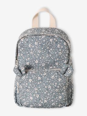Floral Backpack, Playschool Special, Adorned with Bear Ears, for Girls  - vertbaudet enfant