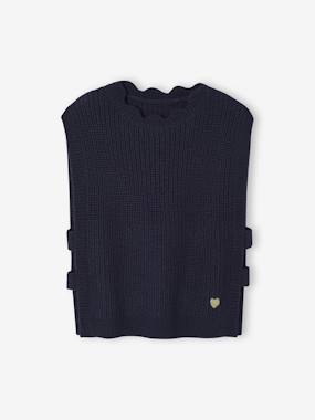 -Pull fantaisie sans manche fille