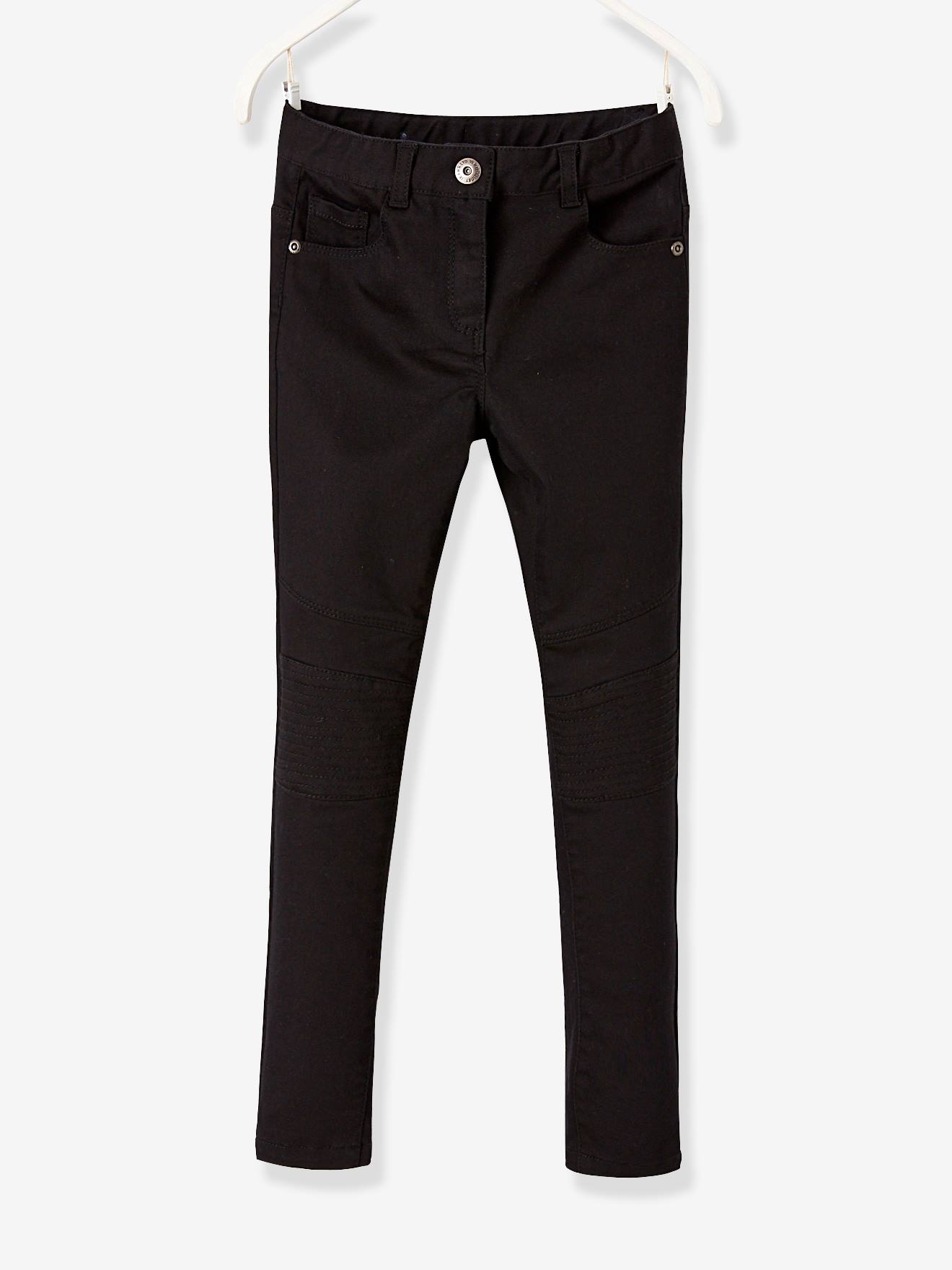 ladies black narrow leg trousers