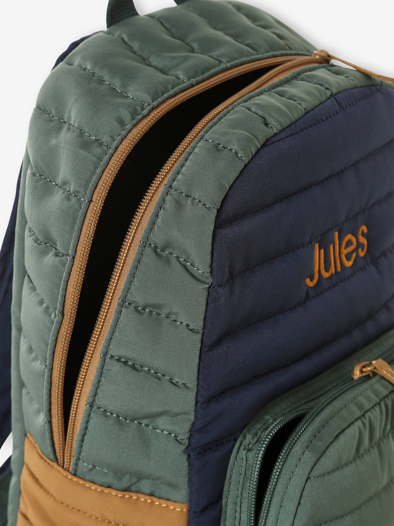 Tablier Garçon Personnalisable « Skate Academy » Vert