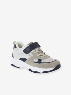 Chaussures-Chaussures garçon 23-38-Baskets, tennis-Baskets enfant garçon synthétique lacets élastiqués