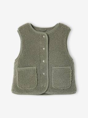 Gilet Viking Enfant Fausse Fourrure - Déguisement Garçon/Fille