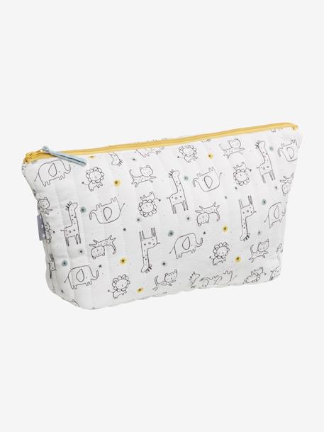 Children S Toiletry Bag White Yellow Print Nursery