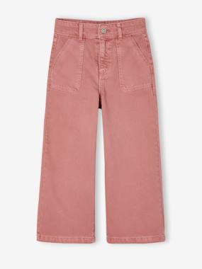 Girls-Medium Fit Wide Leg MorphologiK Trousers for Girls