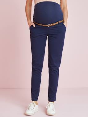 Maternity-Maternity Chino Trousers, Inside Leg 32 cm
