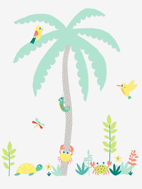 Giant Sticker, Desert Island Theme Muticolour - vertbaudet enfant 