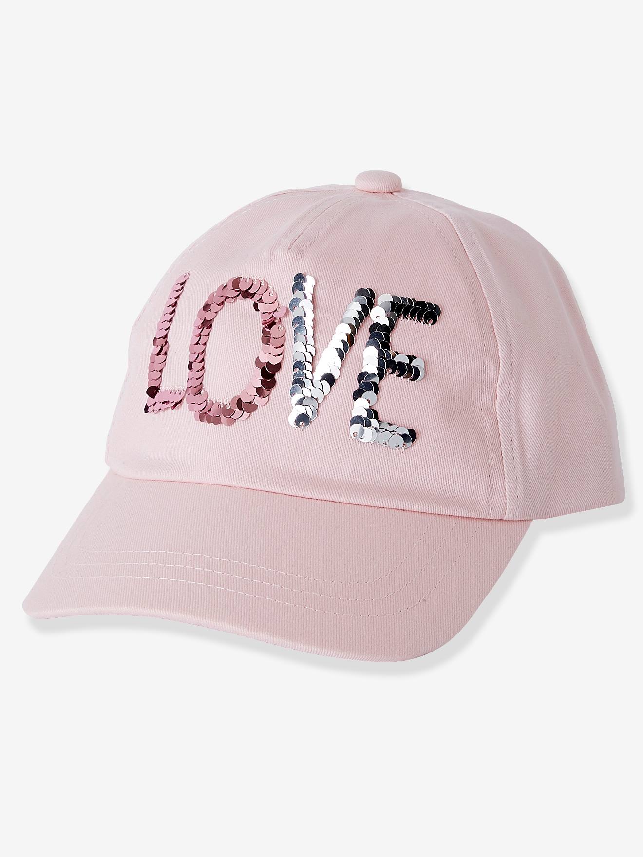 pink girls cap