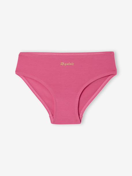 Pack of 7 Assorted Briefs for Girls fuchsia - vertbaudet enfant 