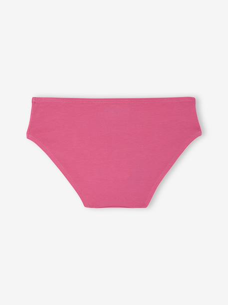 Pack of 7 Assorted Briefs for Girls fuchsia - vertbaudet enfant 