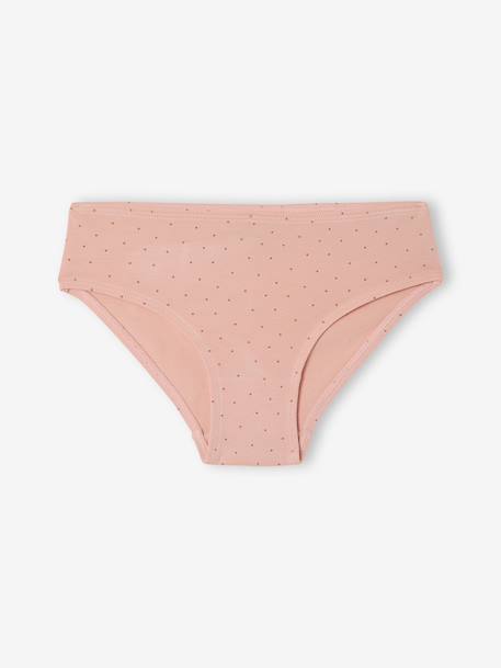 Pack of 7 Assorted Briefs for Girls fuchsia - vertbaudet enfant 