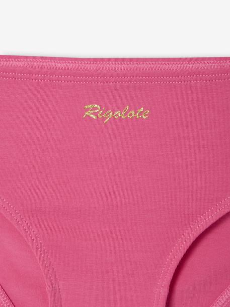 Pack of 7 Assorted Briefs for Girls fuchsia - vertbaudet enfant 