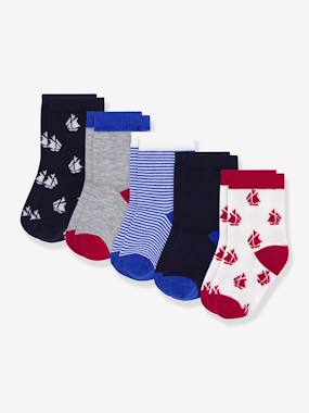 Baby-Pack of 5 Pairs of Mixed Socks for Babies