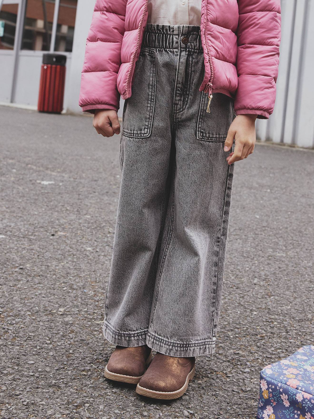 【INCHANT ME】Summer denim banding wide pants 81RkMZdBQIL.jpg
