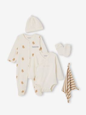 6-Piece Set with Maternity Suitcase for Newborns   - vertbaudet enfant