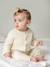 Baby Cardigan - BASICS 100% Cotton ecru+marl beige+navy blue+sage green - vertbaudet enfant 