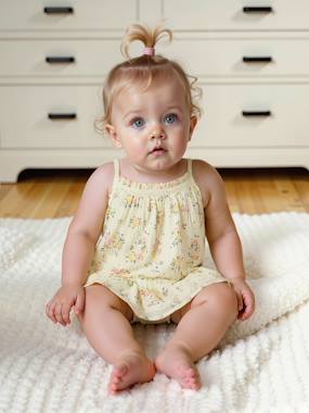 Baby-Floral dress and bloomers set for newborn 