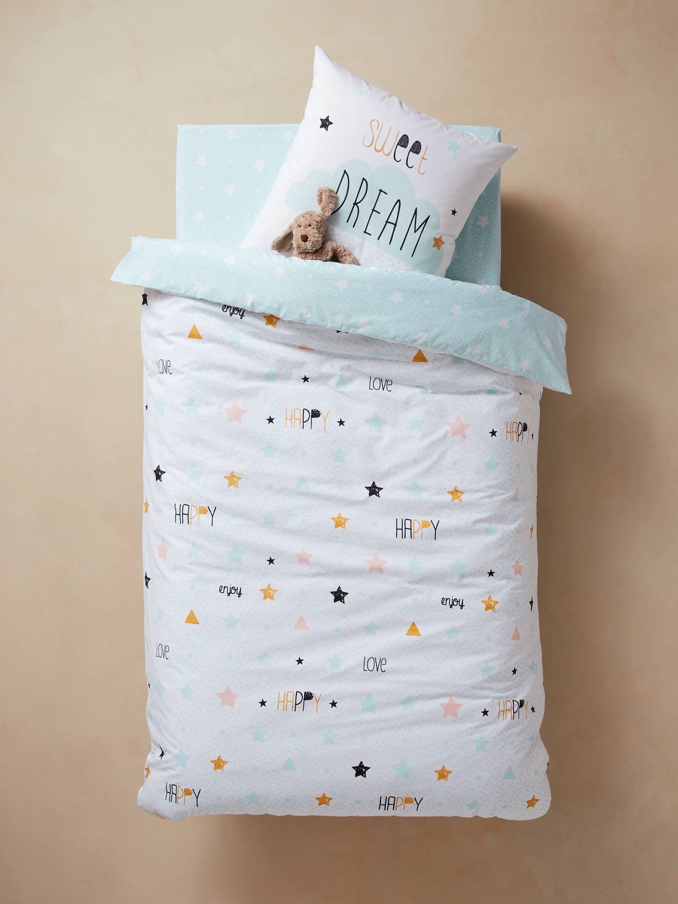 Linge De Lit Et Oreillers Cuisine Et Maison Vertbaudet Housse De Couette Bebe Petit Dino Blanc Bleu 80x1 Ram Mount Co Uk