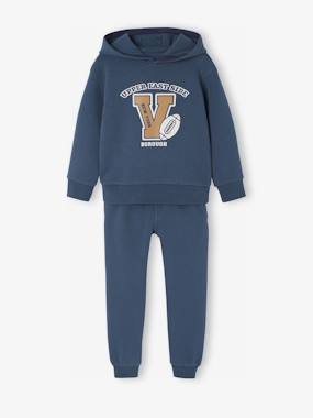 sweat garcon zippe a capuche doublure chaude gris sweats garcon | GÉMO