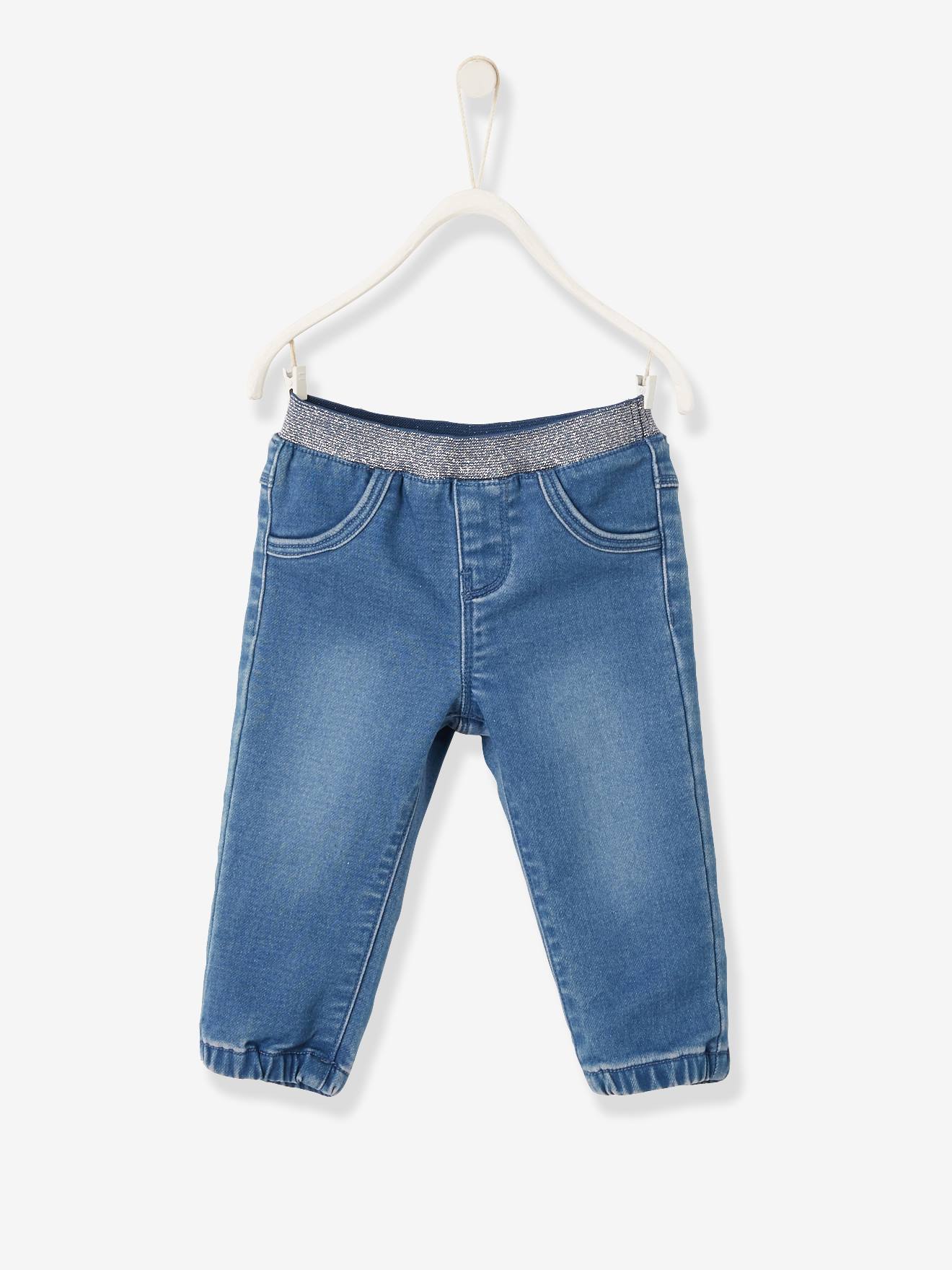 Vertbaudet Pantalon Bebe Garcon En Molleton Effet Jean Finition Elastiquee Pantalons Bebe Puericulture Iplanmovilidad Com