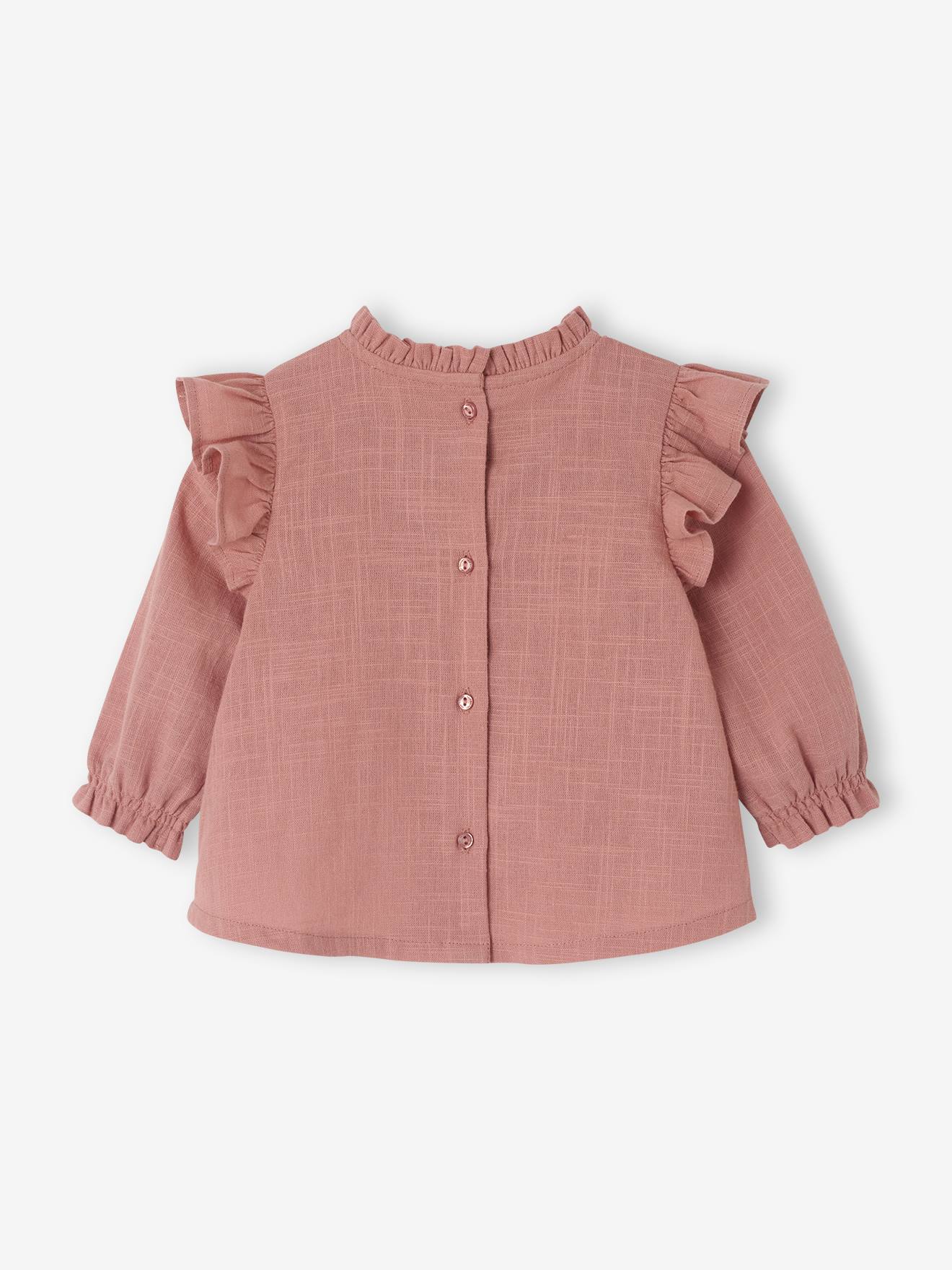 Robe Torsadée En Tissu Flammé - Pervenche | La Vie En Rose