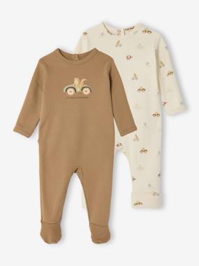 -Lot de 2 pyjamas bébé garçon naissance transformables