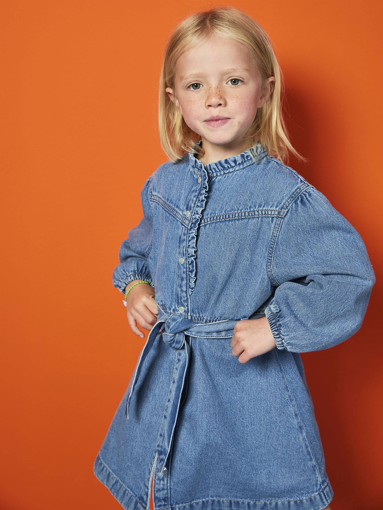 fancy denim dress Catimini Catimini Dress main image 1