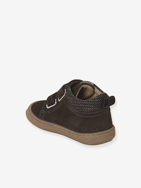 Chaussures premiers pas bébé velcro beige+bleu+bleu électrique+bleu océan+chocolat+lot beige+lot marron+lot vert+marron+ocre+vert+vert sauge - vertbaudet enfant 