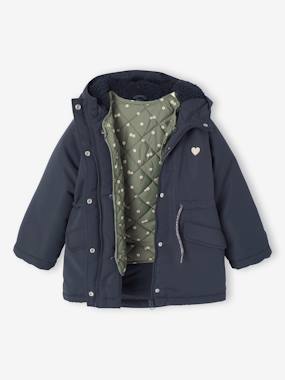 Parka Matelassée Zara Vert Olive - Taille M - Longueur Longue - Porté Une Seule Fois