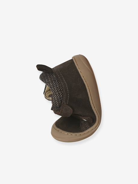 Chaussures premiers pas bébé velcro beige+bleu+bleu électrique+bleu océan+chocolat+lot beige+lot marron+lot vert+marron+ocre+vert+vert sauge - vertbaudet enfant 