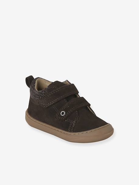 Chaussures premiers pas bébé velcro beige+bleu+bleu électrique+bleu océan+chocolat+lot beige+lot marron+lot vert+marron+ocre+vert+vert sauge - vertbaudet enfant 