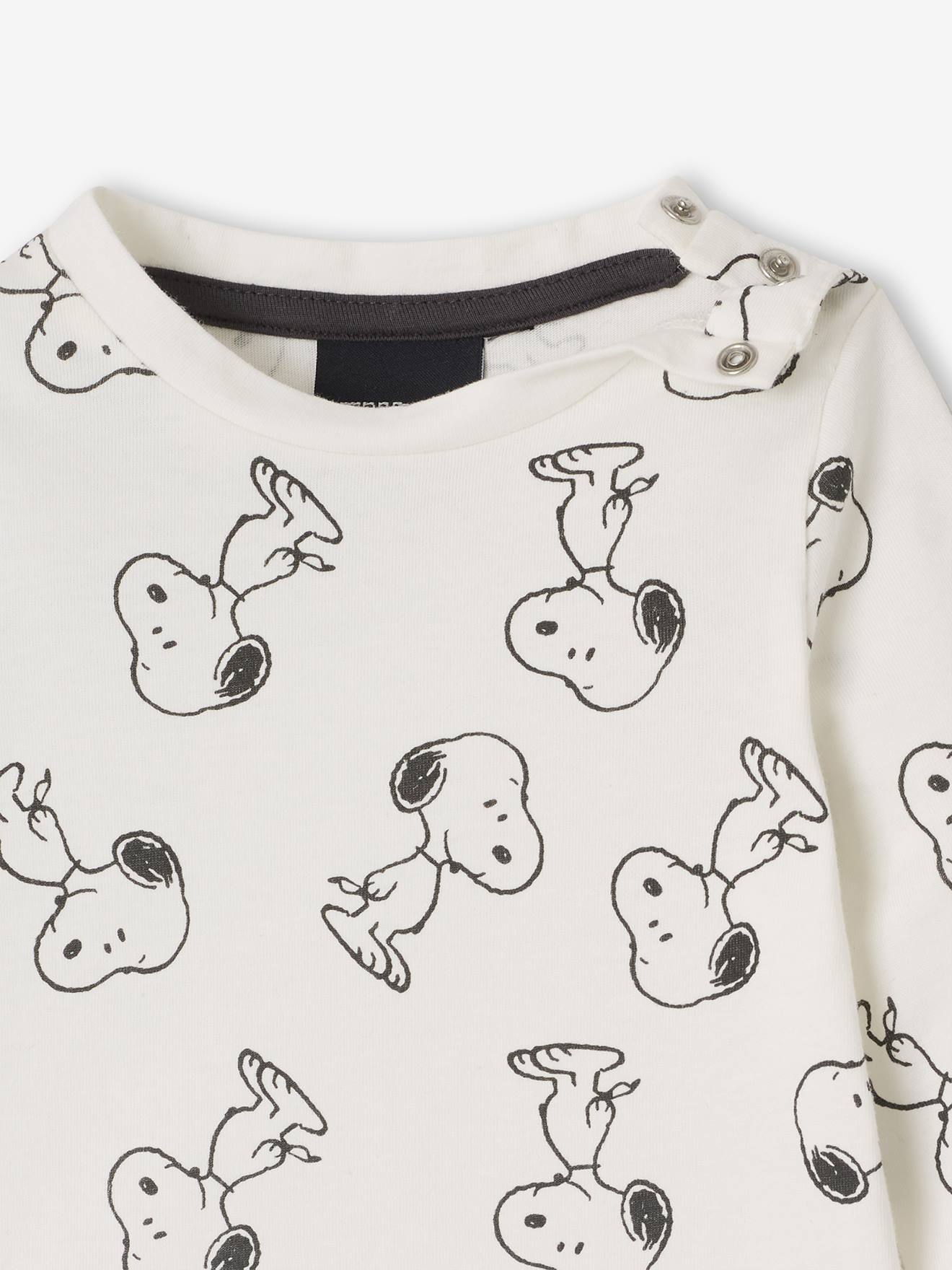 Lot Vêtements Garçon Snoopy Taille 12 Mois (74) - T-Shirt + Gilet, Occasion Très Bon État