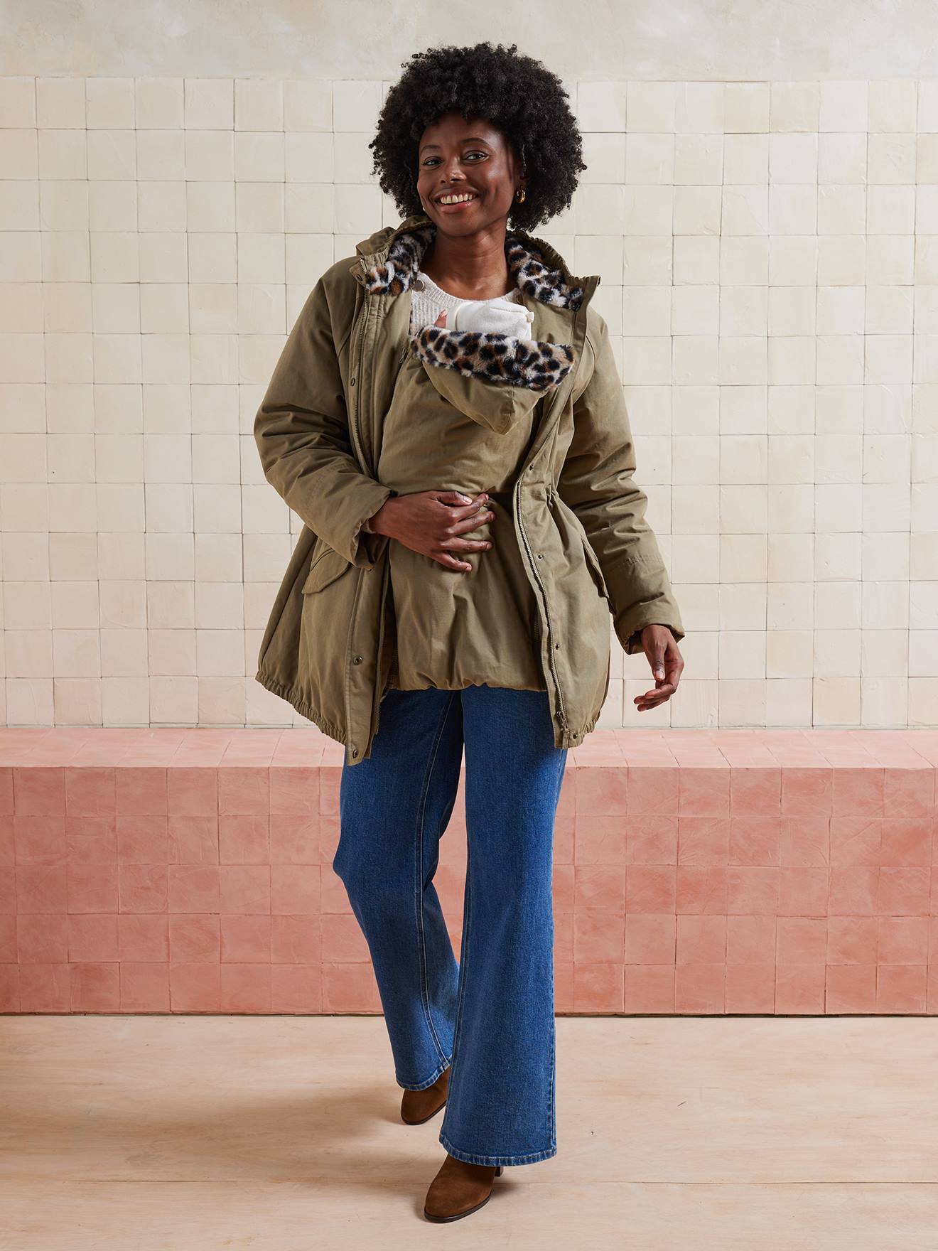 Parka évolutive Grossesse Et Post-grossesse Noir