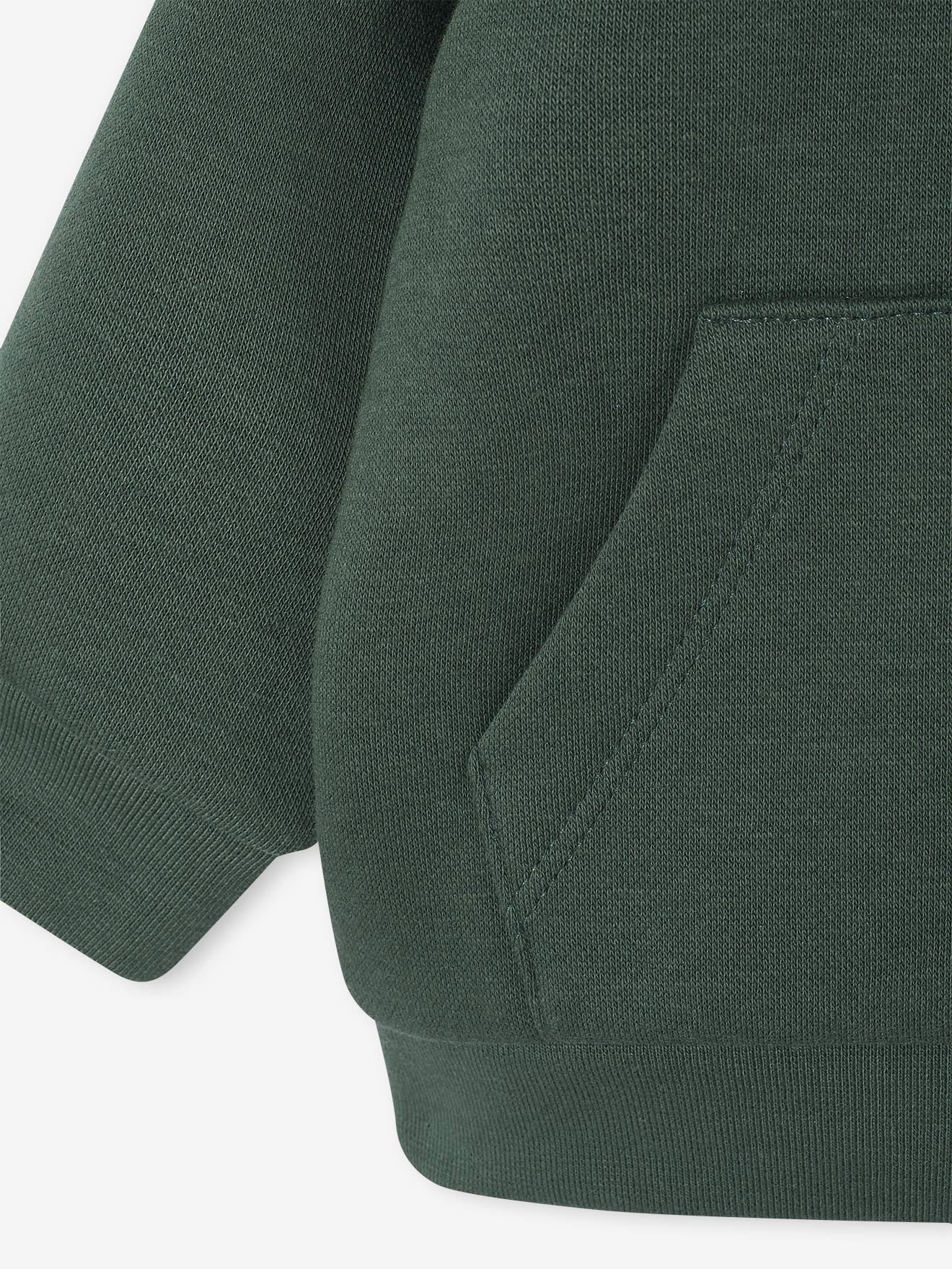 Cardigan Zippé à Capuche Beige/marron Doux Pour Bébé 18-24 Mois - Occasion Très Bon état