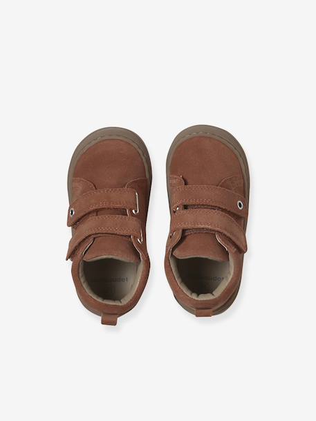 Chaussures premiers pas bébé velcro beige+bleu+bleu électrique+bleu océan+chocolat+lot beige+lot marron+lot vert+marron+ocre+vert+vert sauge - vertbaudet enfant 