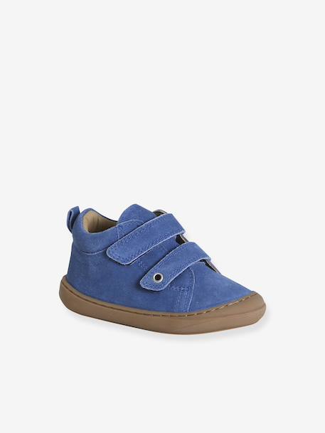 Chaussures premiers pas bébé velcro beige+bleu+bleu électrique+bleu océan+chocolat+lot beige+lot marron+lot vert+marron+ocre+vert+vert sauge - vertbaudet enfant 