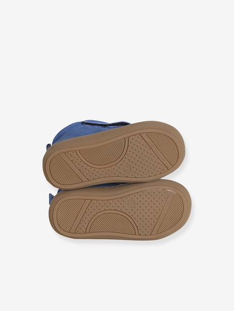 Chaussures premiers pas bébé velcro beige+bleu+bleu électrique+bleu océan+chocolat+lot beige+lot marron+lot vert+marron+ocre+vert+vert sauge - vertbaudet enfant 