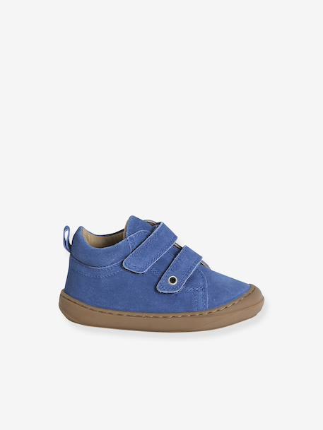 Chaussures premiers pas bébé velcro beige+bleu+bleu électrique+bleu océan+chocolat+lot beige+lot marron+lot vert+marron+ocre+vert+vert sauge - vertbaudet enfant 