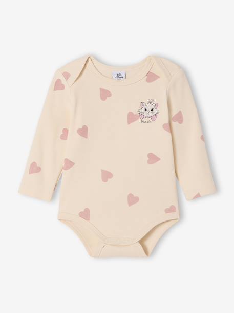 Lot de 2 bodies fille Disney Marie les Aristochats lilas poudré - vertbaudet enfant 
