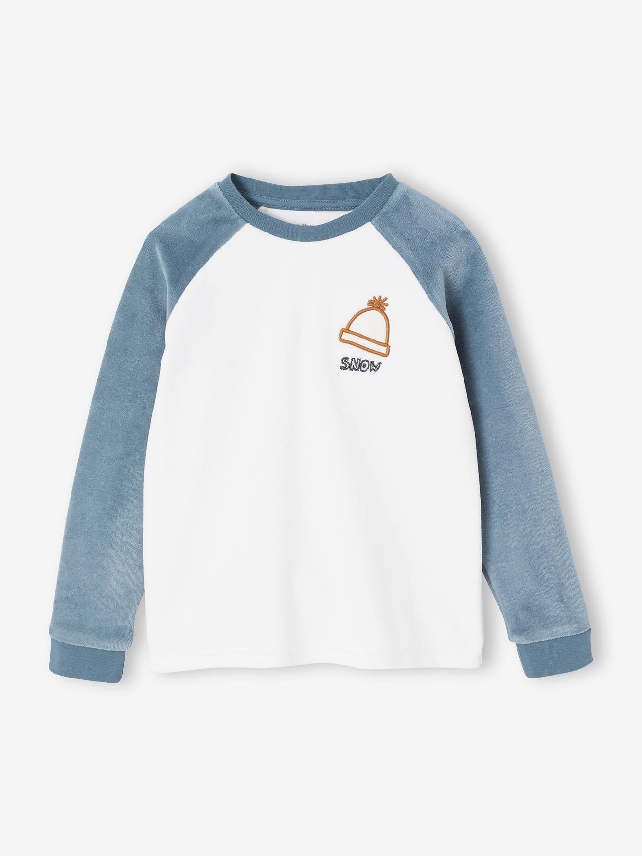 Lot De 2 Pyjamas Dors-bien En Velours - Vert/blanc - Kiabi - 15.00